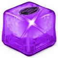 Purple Ice Cube w/ Purple LED Light